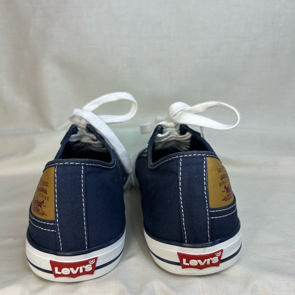Levi’s Stan Buck Low-Top Sneakers – Navy Canvas – Men’s Size 9.5 - Picture 5 of 7